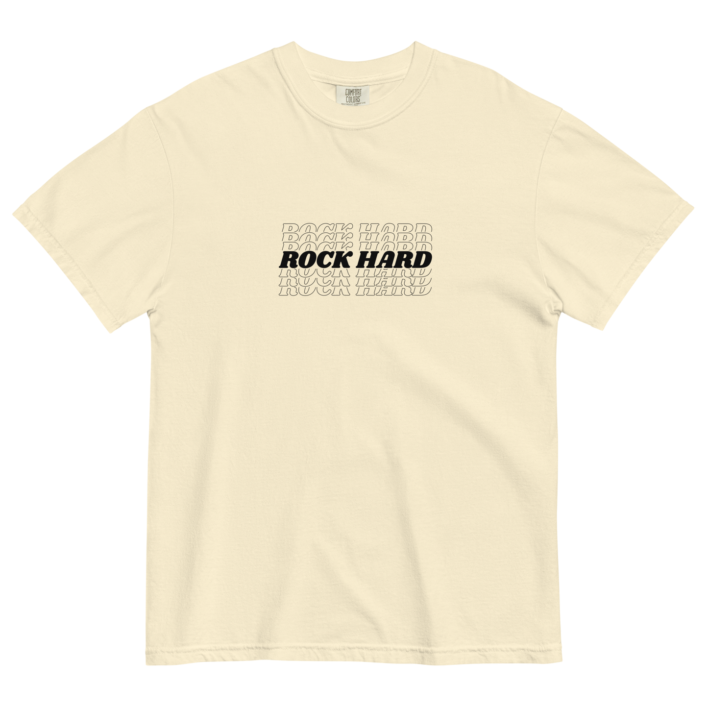 rock hard tee